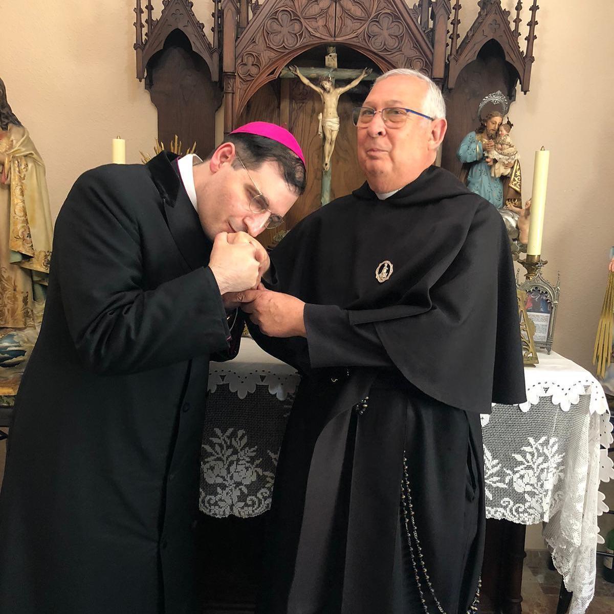 Ricardo Subirón con Pablo deRojas.