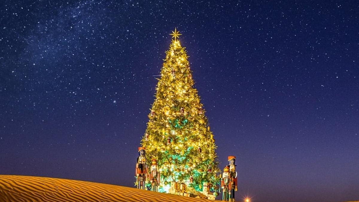 Dubái en navidad: desde la ópera de villancicos a los muñecos de nieve en el desierto