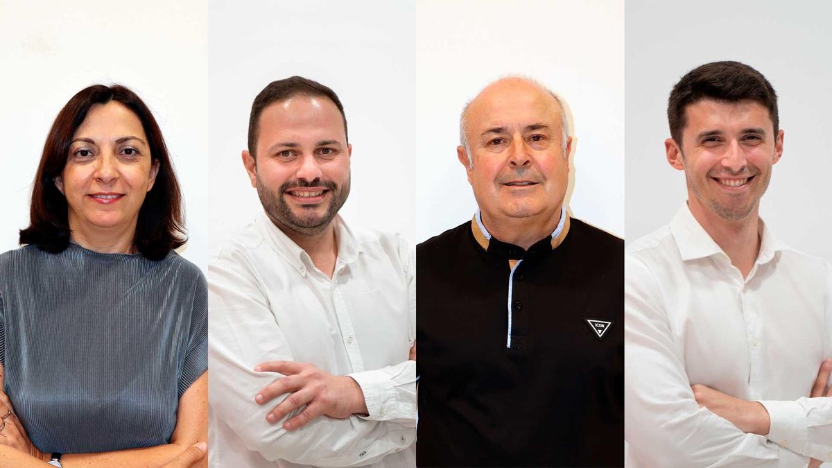 Eva Redondo, José Luis López, Federico Arnau y Jorge Ribes.