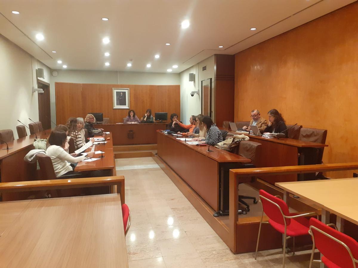 Un momento de la Comisión Técnica para la Coordinación de Actuaciones y el Seguimiento de la Violencia de Género de este jueves.