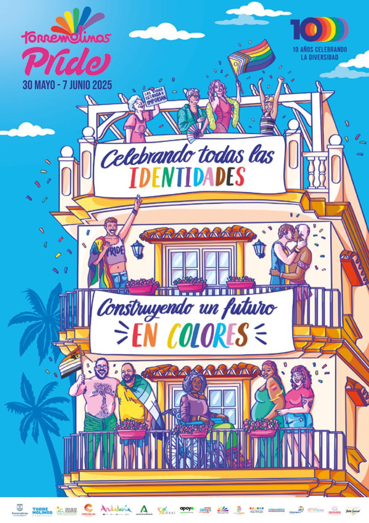 cartel Torremolinos Pride 2025.