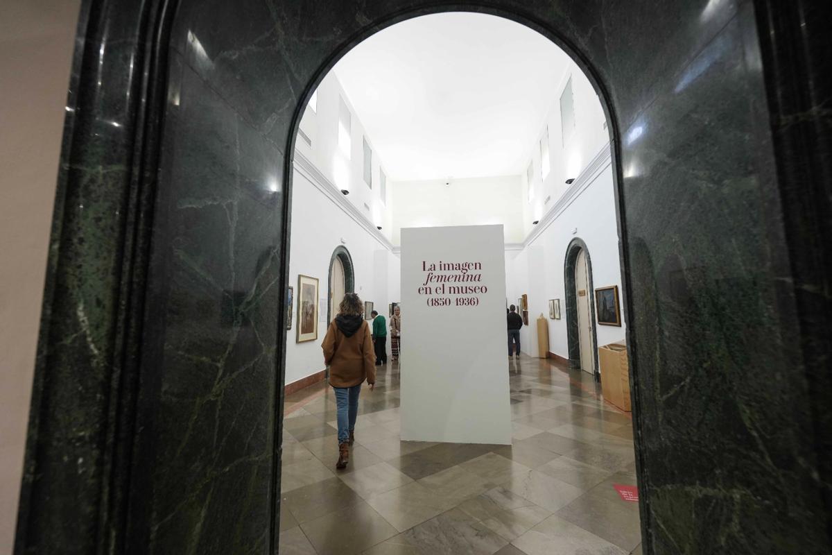 La exposición 'La imagen femenina en el museo', en el Bellas Artes.