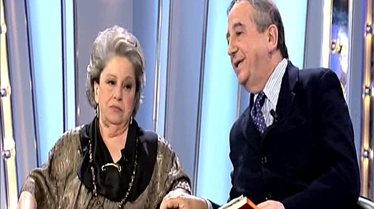 María Antonia Iglesias amb Iñaki Anasagasti (’El gran debate’, T-5).