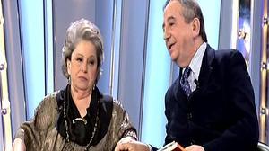 María Antonia Iglesias amb Iñaki Anasagasti (’El gran debate’, T-5).