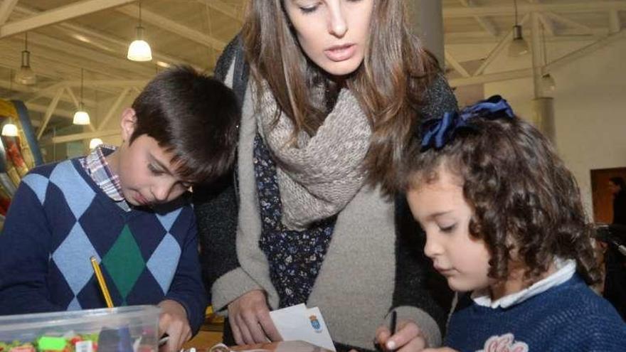 Una actividad infantil organizada en Cambados // Noé Parga