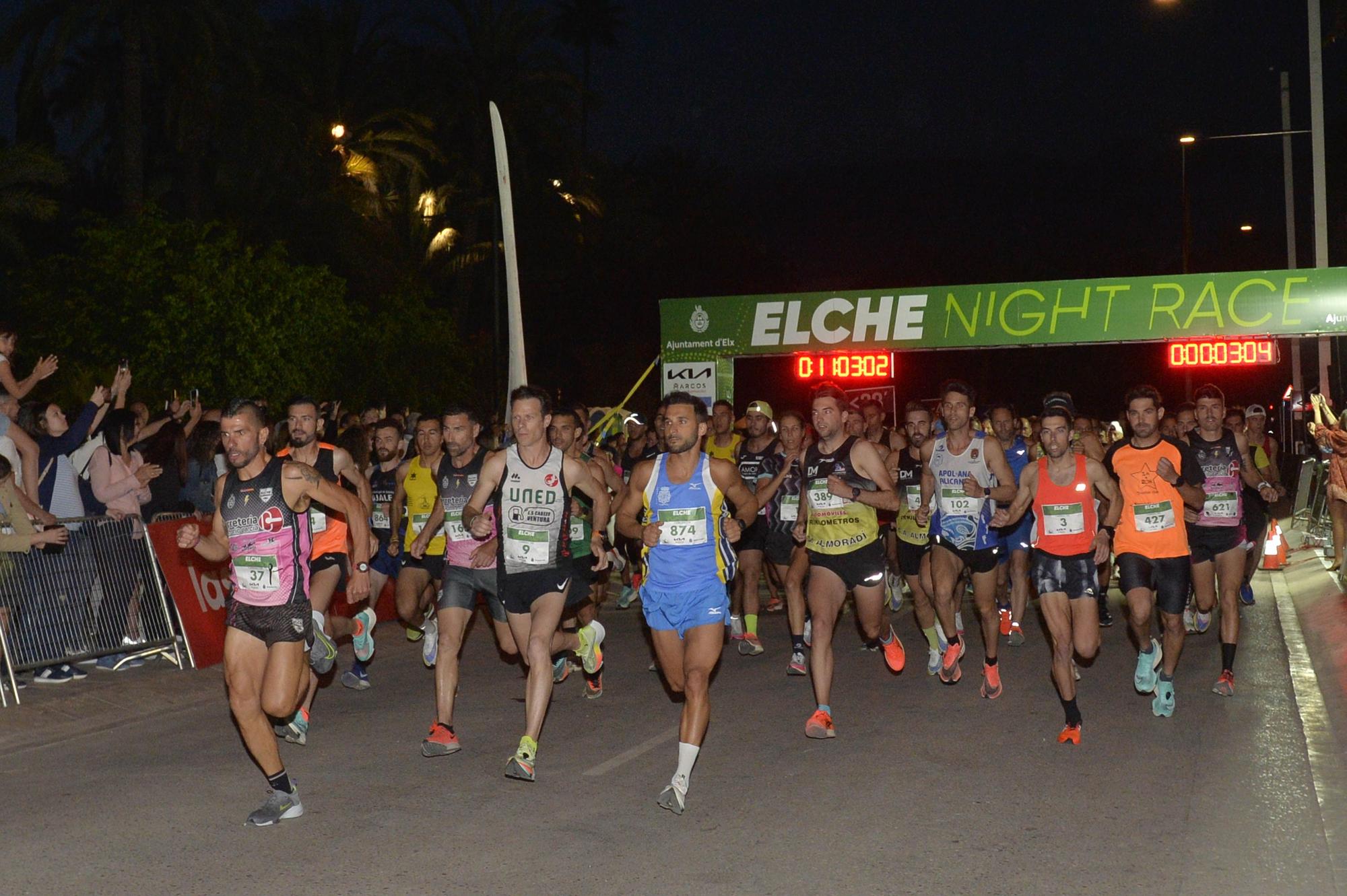 1ª edición de la Carrera nocturna  Elche Night Race