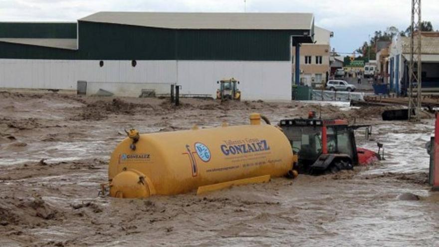 Inundaciones en Almería