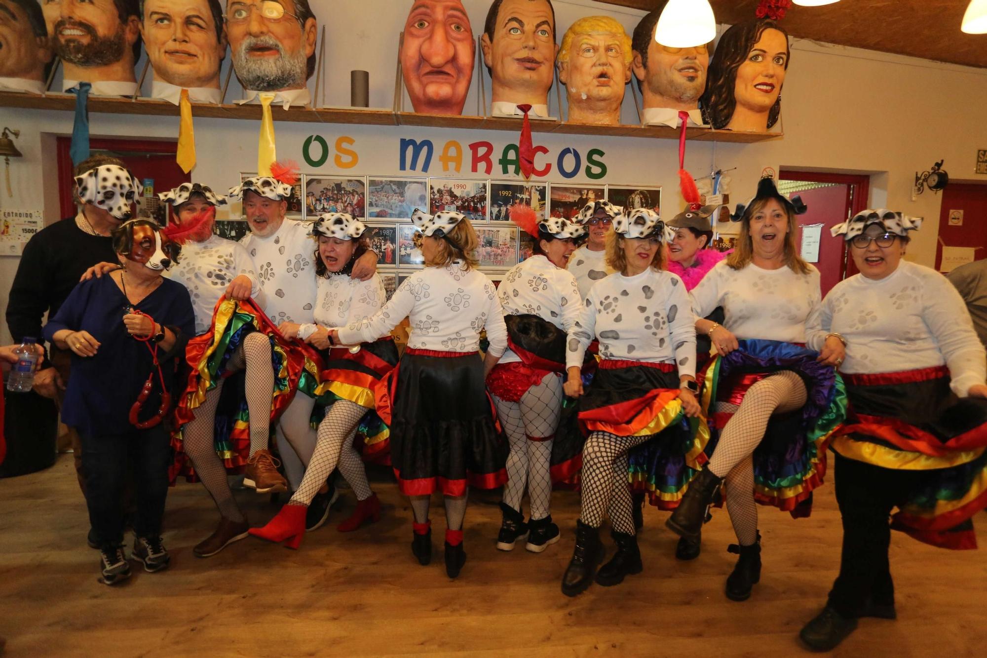 Os Maracos calientan motores para el Carnaval de A Coruña
