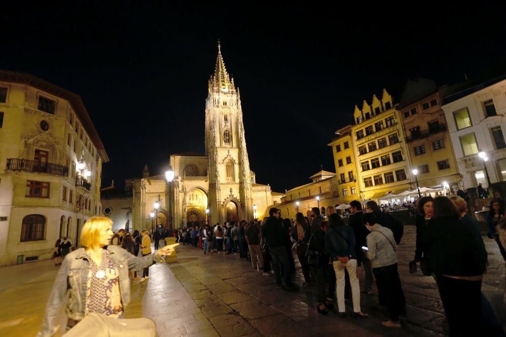 Noche blanca en Oviedo