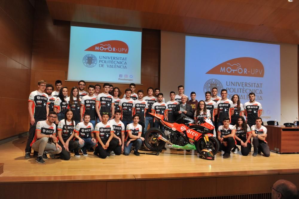 Equipo de motociciclismo de la UPV