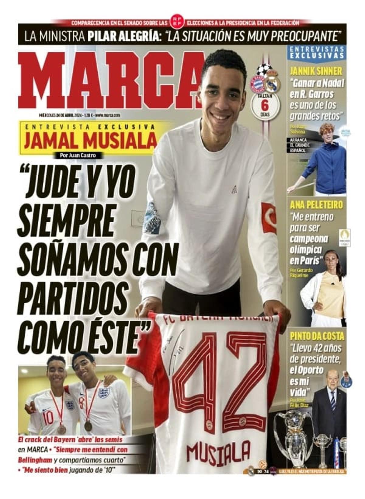 Las portadas de los periódicos deportivos de hoy, miércoles 24 de abril Las portadas de los periódicos deportivos de hoy, miércoles 24 de abril