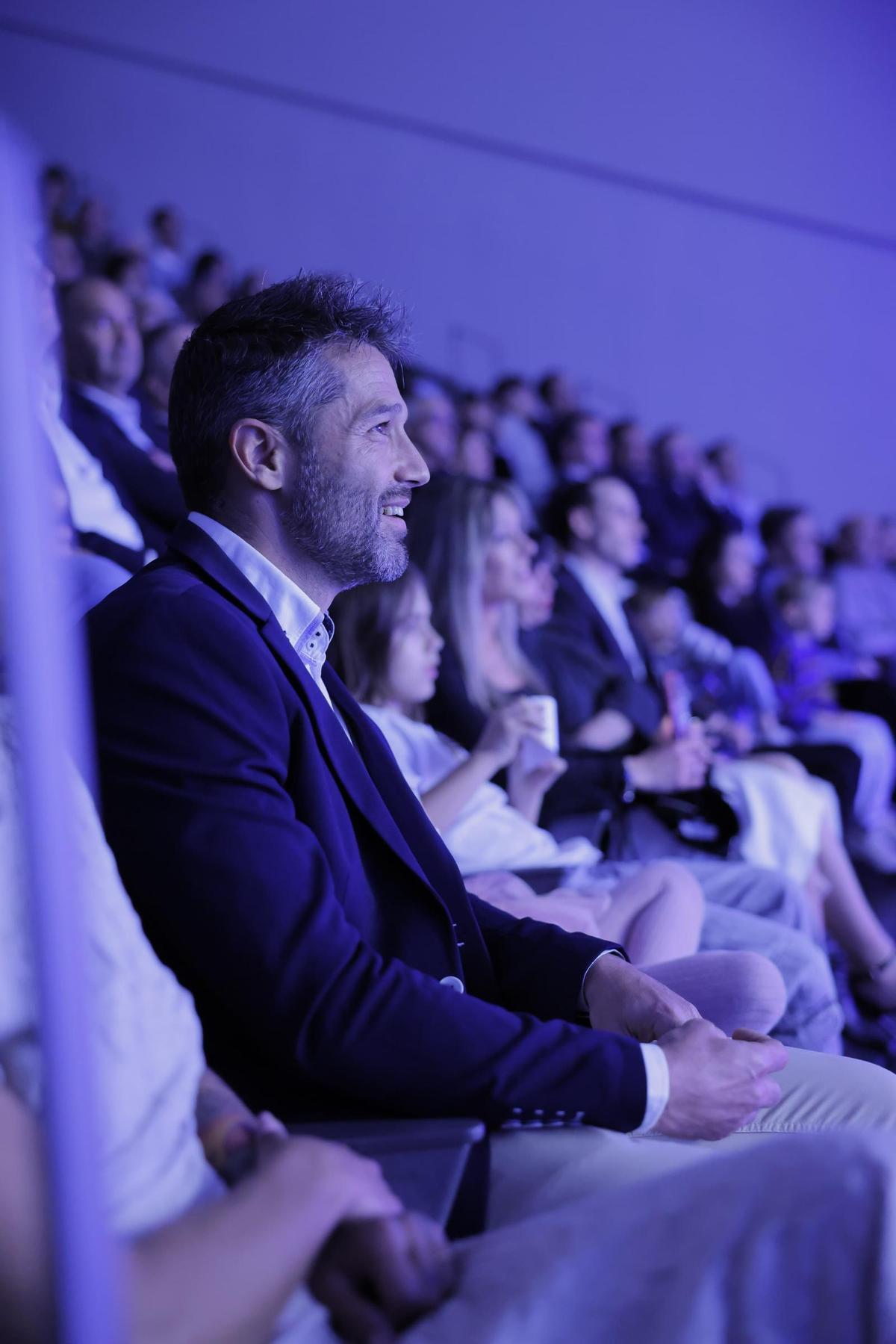 Aitor Sanz, en la gala Los Mejore de la Historia.
