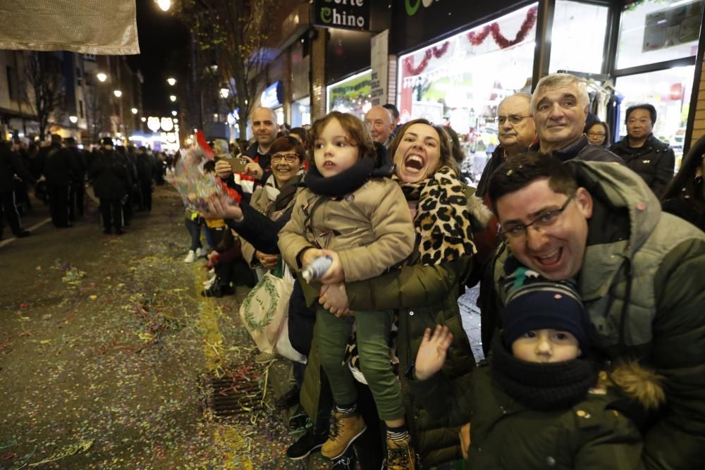 Cabalgata de Reyes 2020 en Gijón