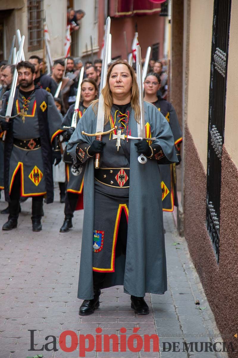 Procesión del día 3 en Caravaca (bando Cristiano)