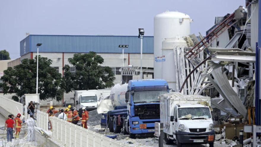 Un muerto y cinco heridos por una explosión de gas