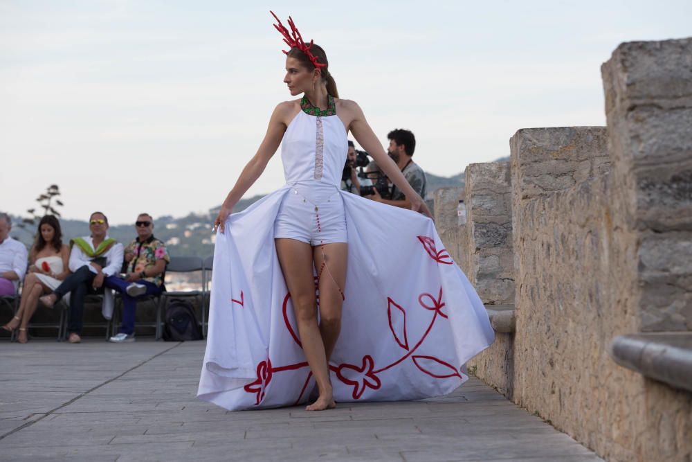 La joven diseñadora mallorquina Lorena Sánchez gana el Ad Talent con unos diseños inspirados en estos dos elementos tradicionales de Balears