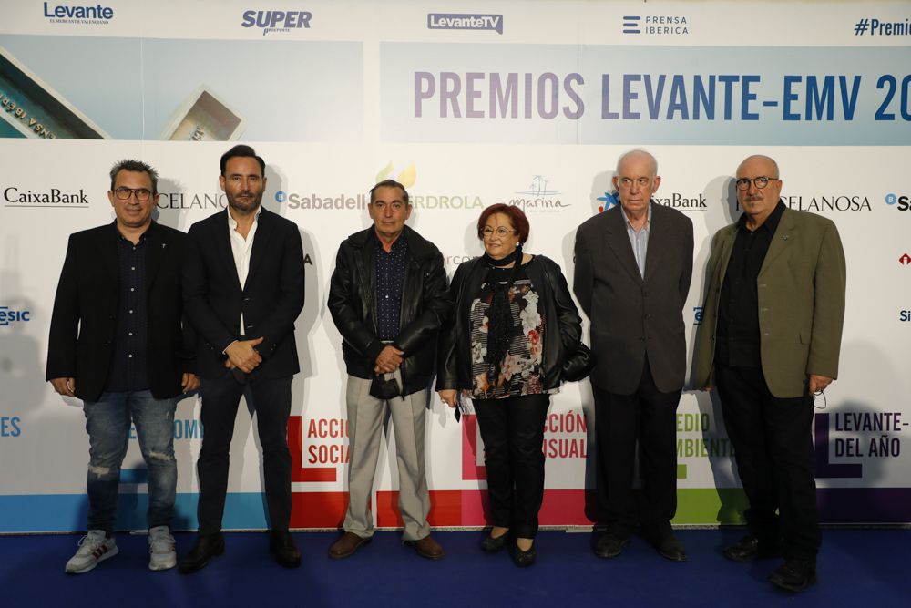 Photocall de los invitados a la gala de los Premios Levante-EMV 2021