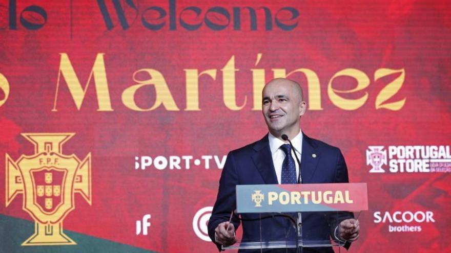 Roberto Martínez: "Hay que aprovechar la experiencia de Cristiano"