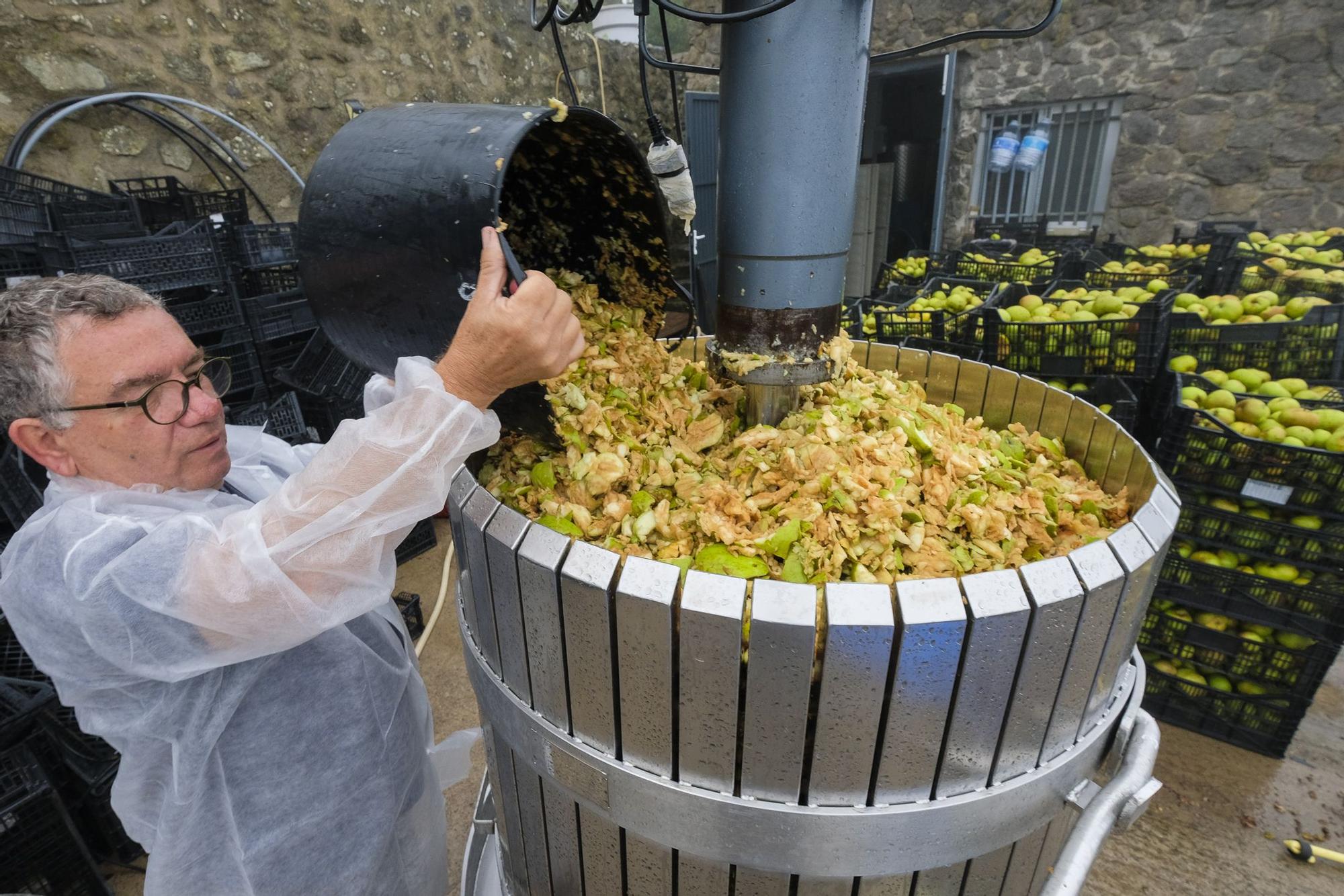 Un chubasco de manzanas