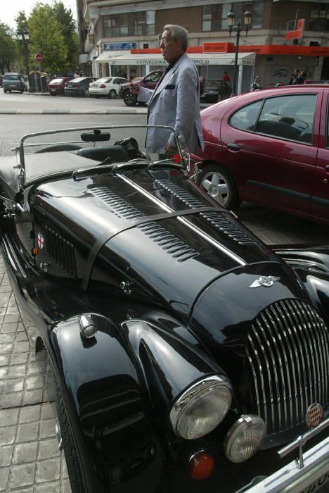 Los coches deportivos, una de sus aficiones.