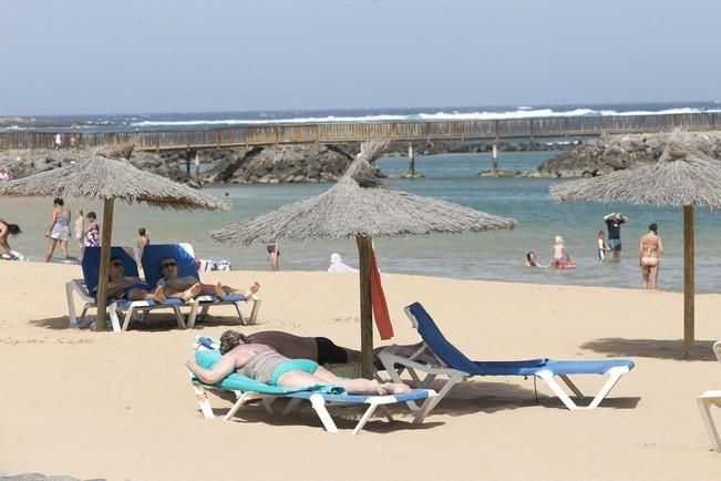 FUERTEVENTURA - OLA DE CALOR FUERTEVENTURA - PLAYA DEL CASTILLO 12-07-16