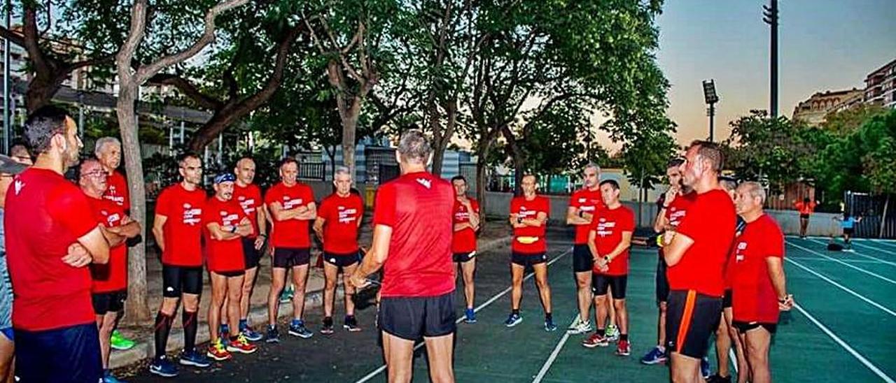 Entrenamiento del club. | CACS