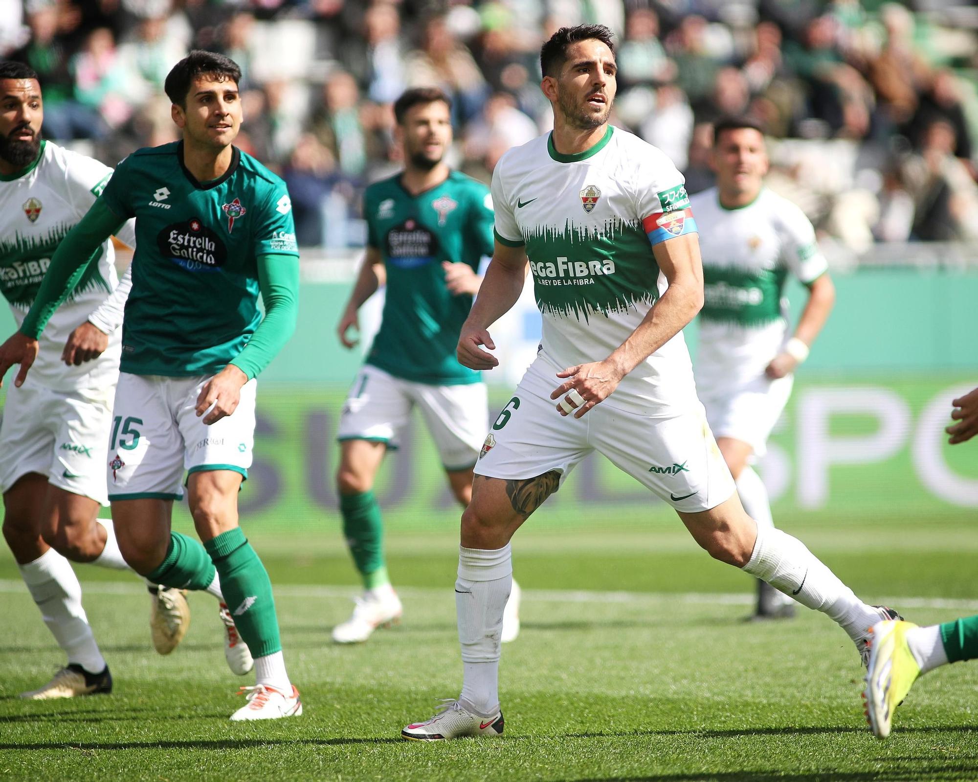 Las imágenes del partido Racing Ferrol - Elche CF