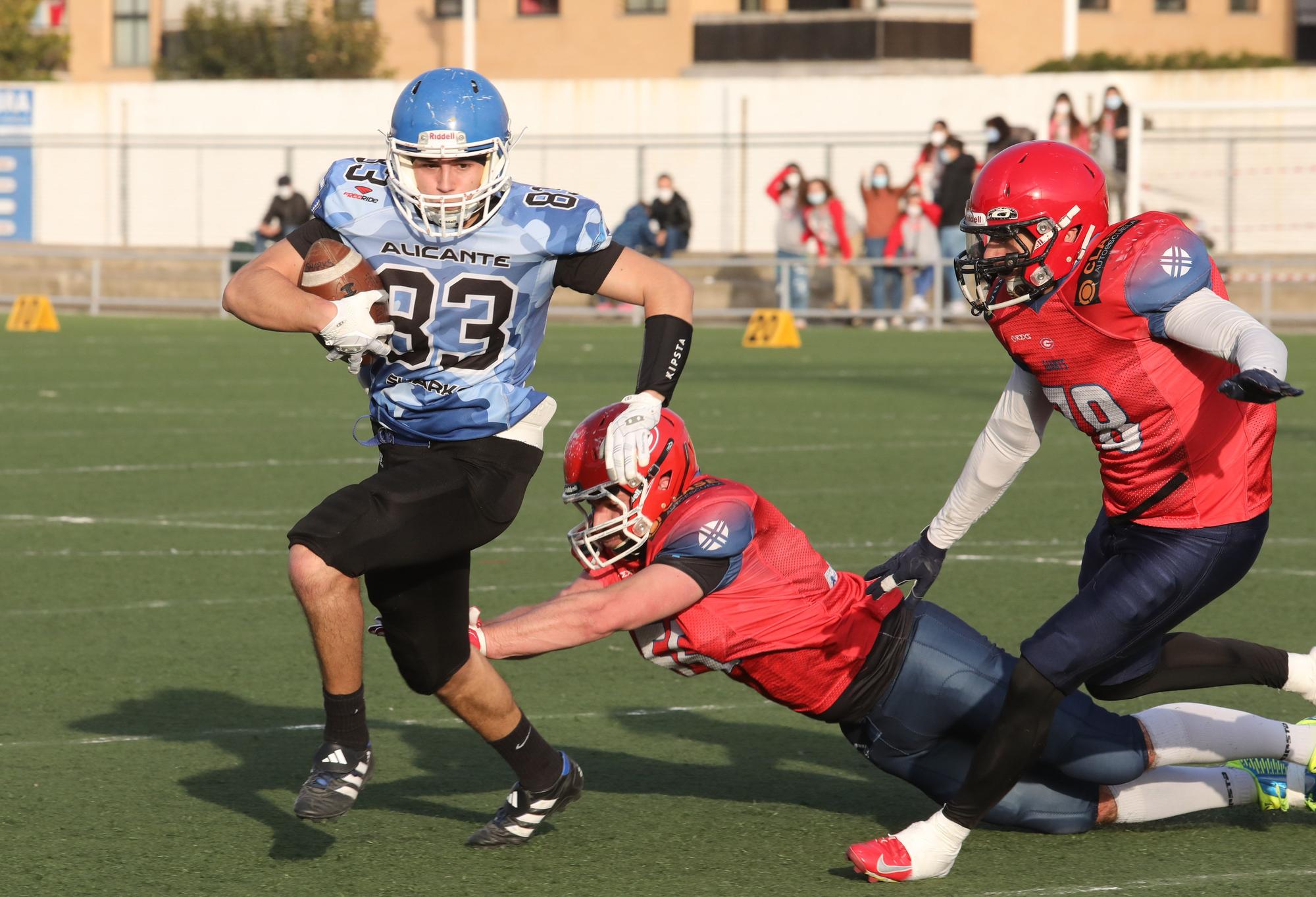 Valencia Giants contra Alicante Sharks de LNFA Serie B