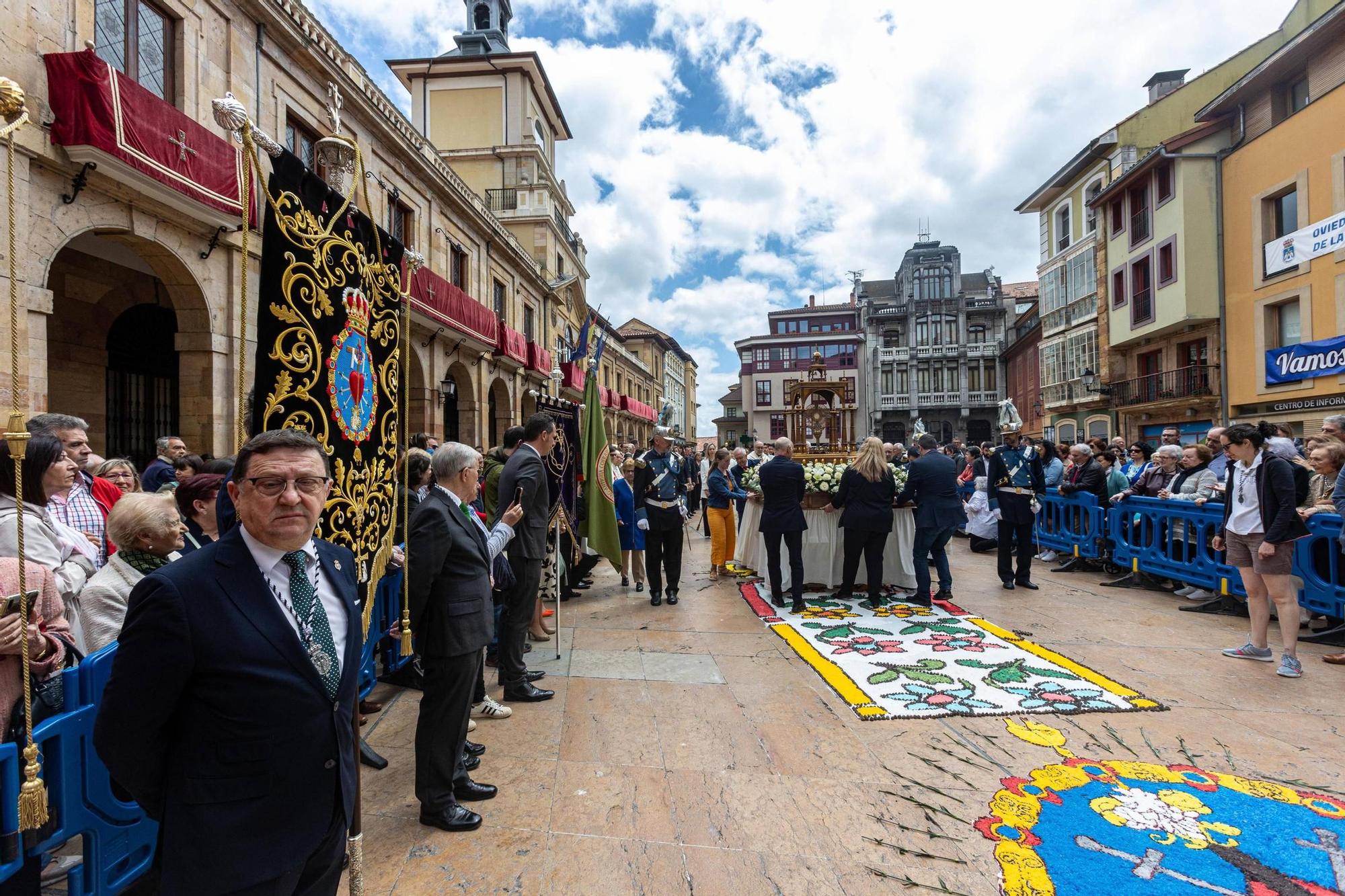 Celebración del Corpus en la Catedral de Oviedo