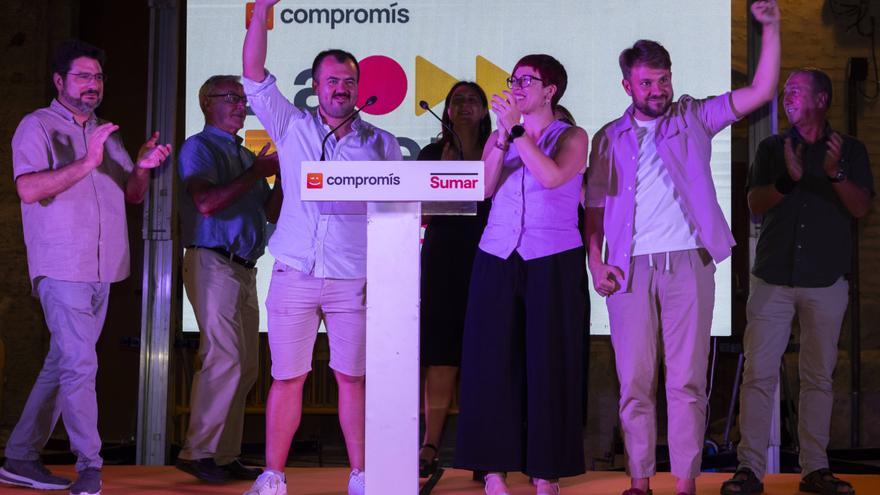 EUPV se aleja de Podem y se felicita de los resultados de Sumar