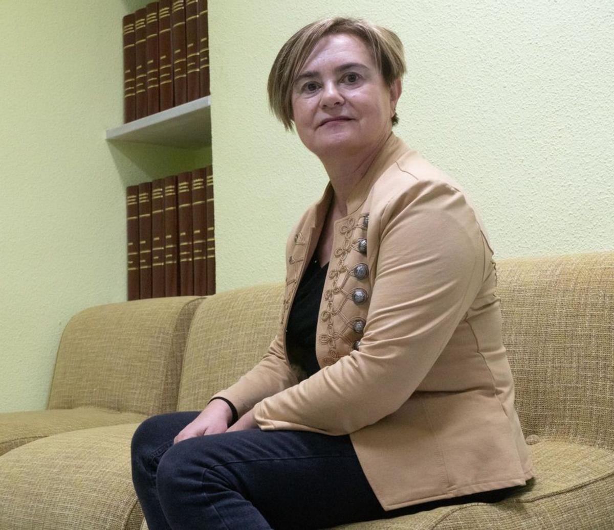 La enfermera y paciente oncológica Marí Carmen García. | J. L. Fernández