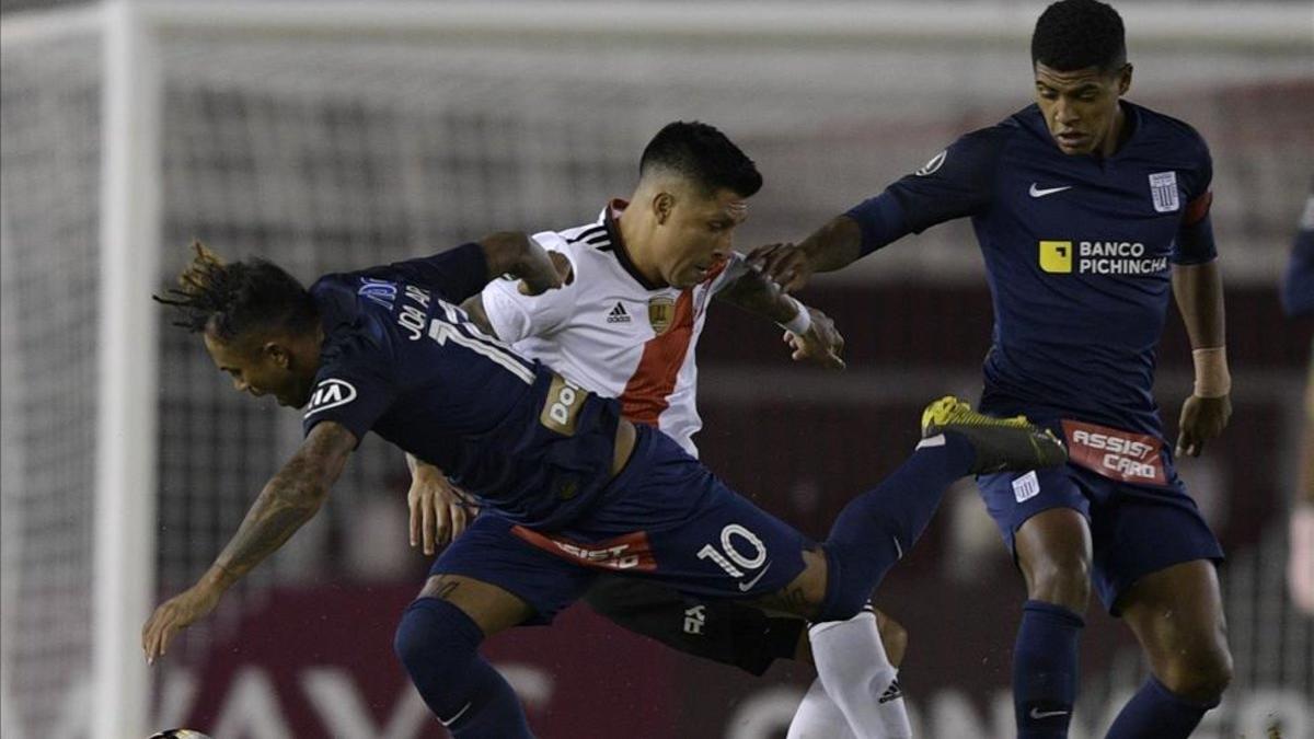 Alianza Lima y River Plate chocaron por la cuarta fecha del grupo A