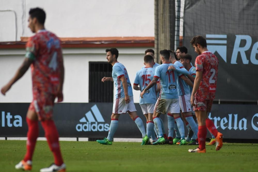 El filial celeste derrota en Barreiro al Guijuelo y aprovecha el empate entre el Rápido y el Navalcarnero para obtener el pase a la fase de ascenso.