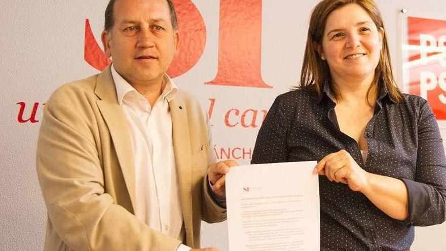 Leiceaga y Pilar Cancela presenta un decálogo de propuestas. // X.A.