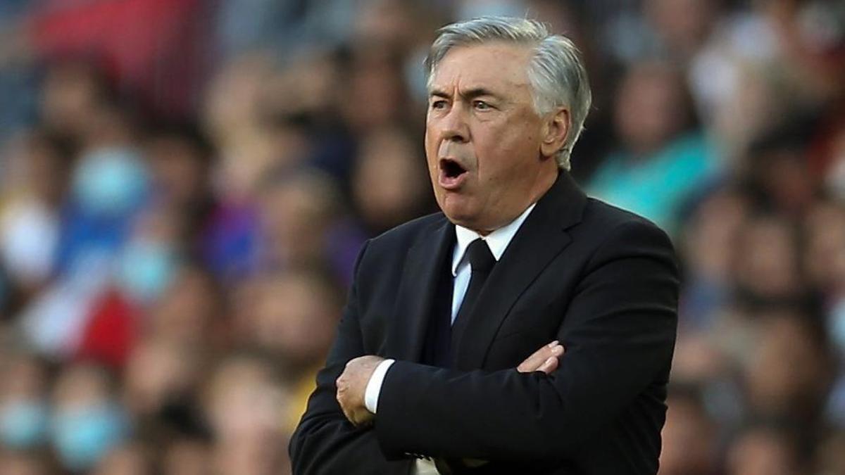 El entrenador del Real Madrid, Carlo Ancelotti.