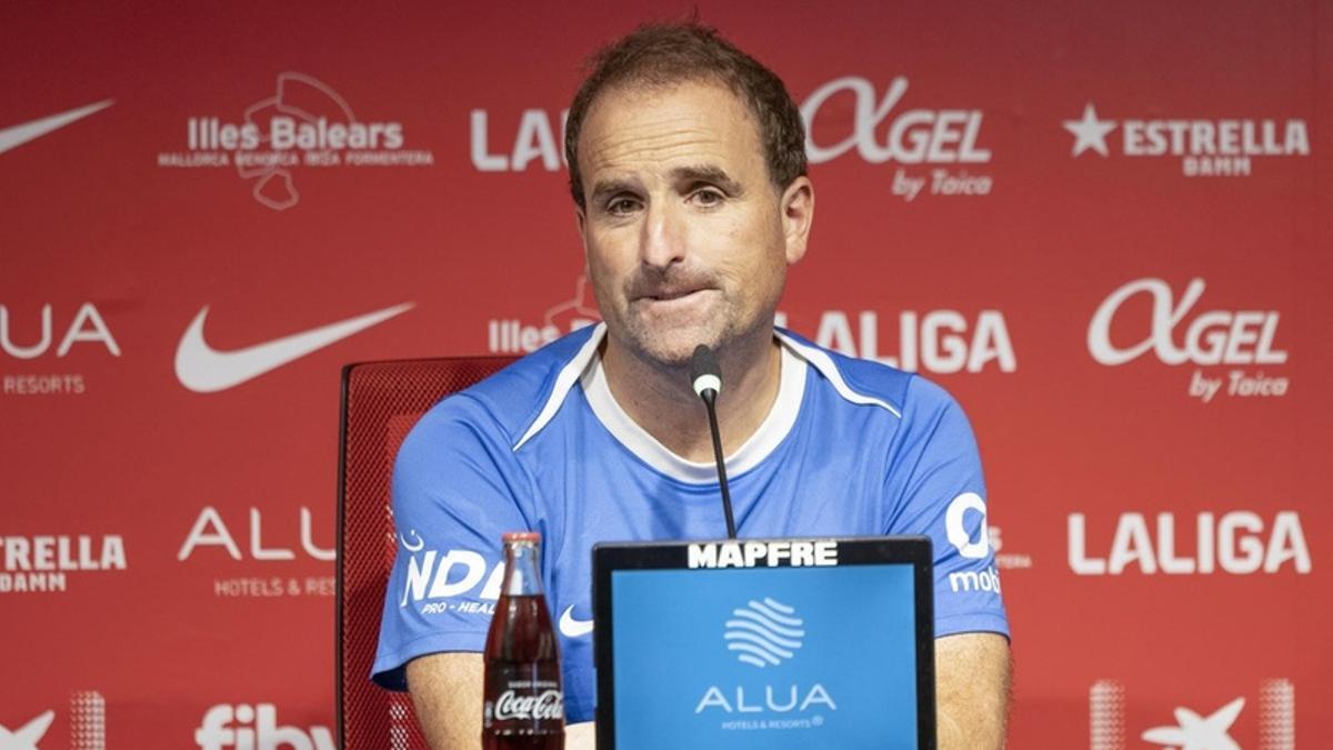 Jagoba Arrasate en la previa ante el Real Betis