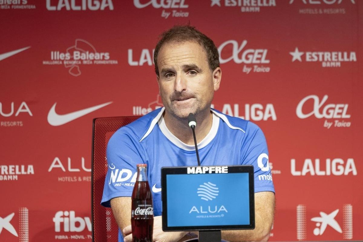 Jagoba Arrasate en la previa ante el Real Betis