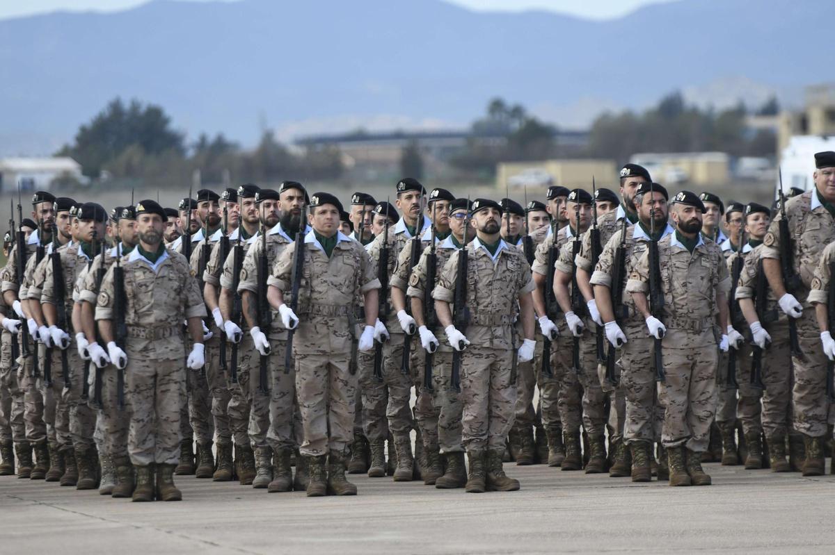 78° aniversario del primer lanzamiento paracaidista del Ejército del Aire en Alcantarilla