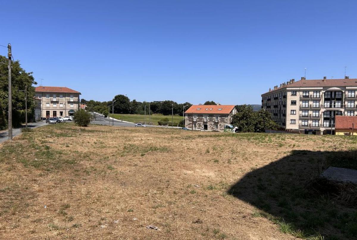 Terrenos en Barrio do Campo destinados a aparcamiento.