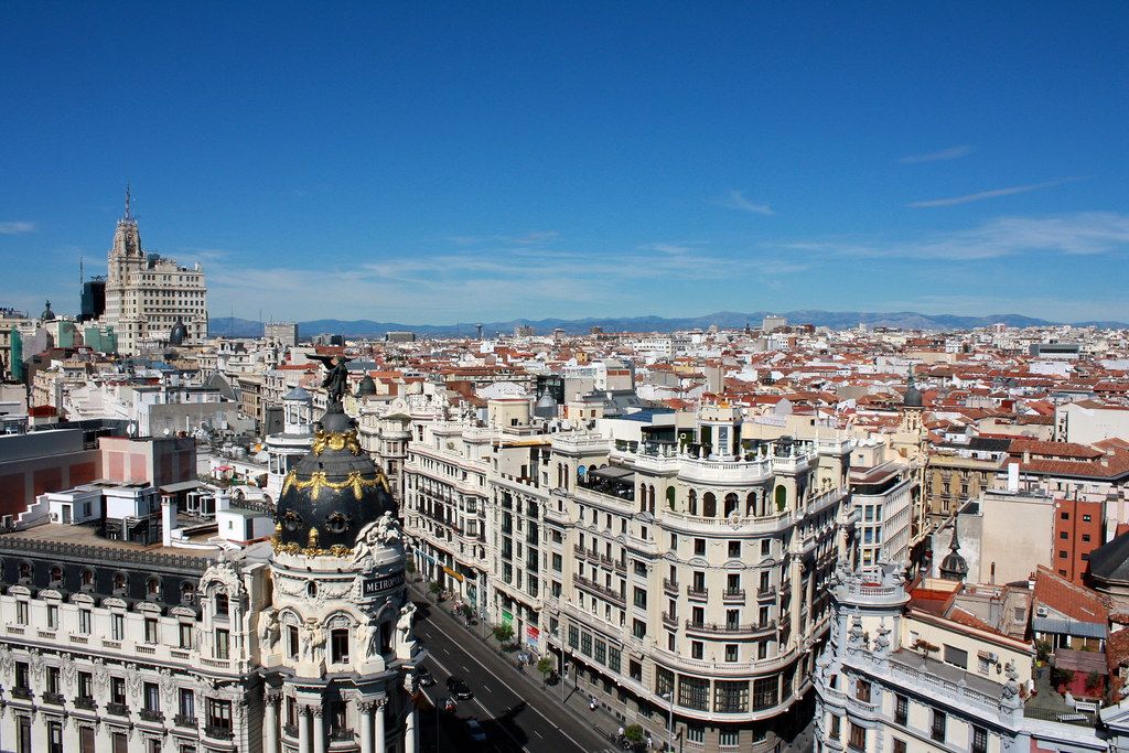 Vistas de Madrid.