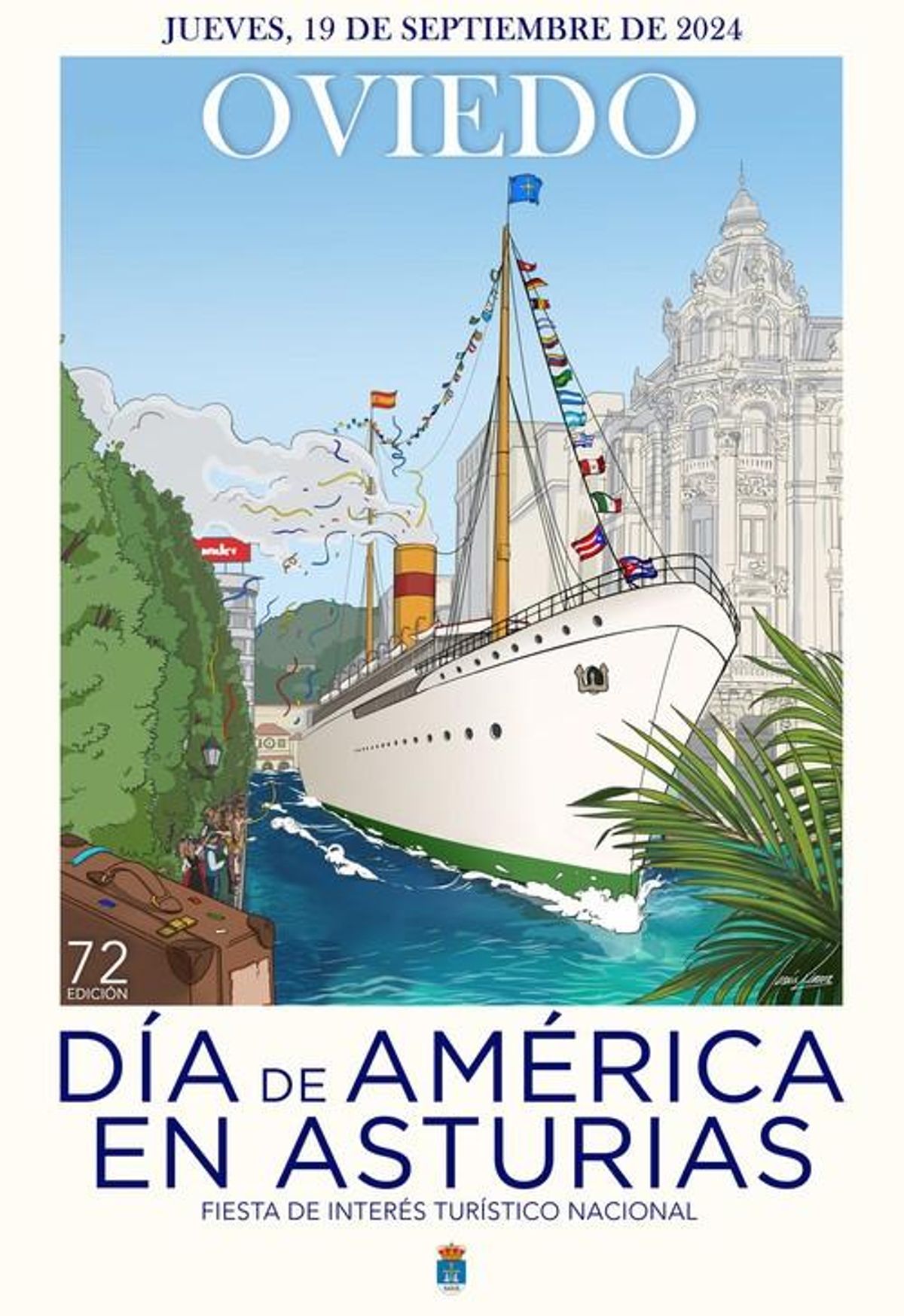 El cartel del último Día de América en Asturias