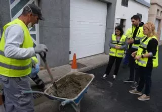 Nuevos asfaltados en 25 calles de una docena de barrios de Las Palmas de Gran Canaria