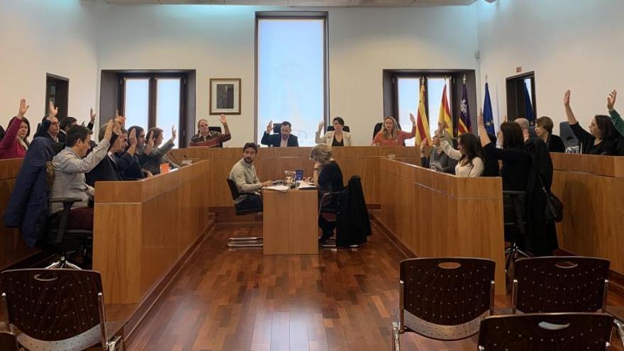 Pleno del Ayuntamiento de Ibiza.