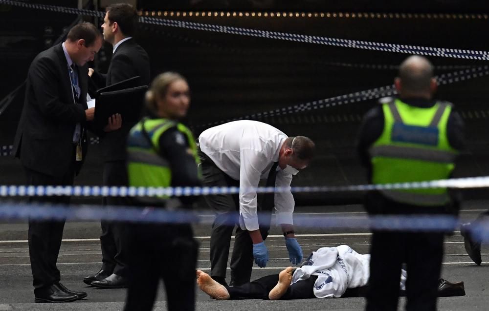 Varias personas apuñaladas en la ciudad australiana de Melbourne.