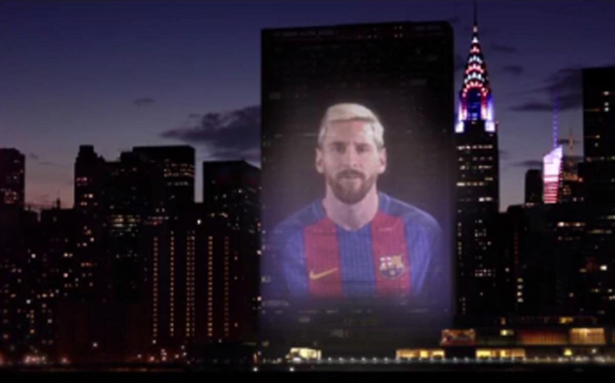 Leo Messi es uno de los protagonistas del video promocional del FC Barcelona