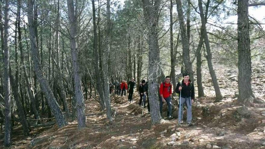 El desnivel de algunos tramos dificultó el recorrido.