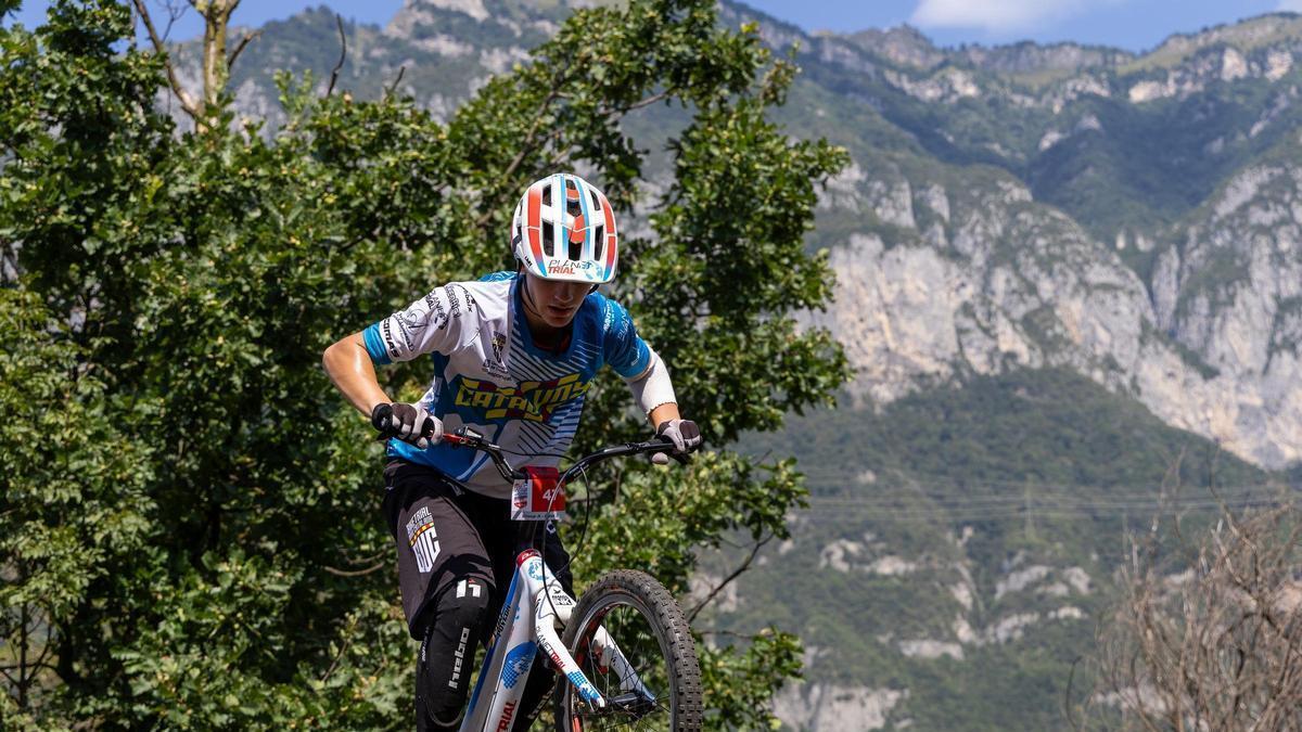 Un ciclista català a la prova que es va disputar a Darfo Boario Terme, Itàlia