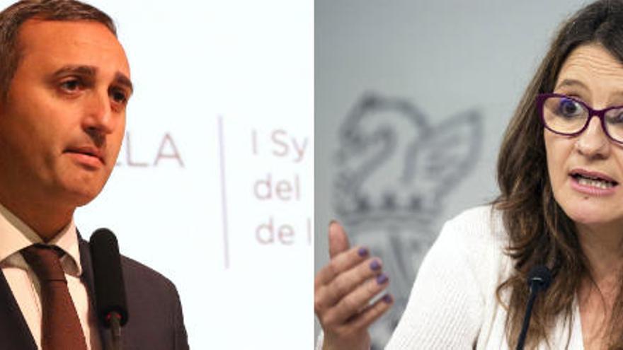 La Diputación monta otro lío con la reunión entre César Sánchez y Mónica Oltra