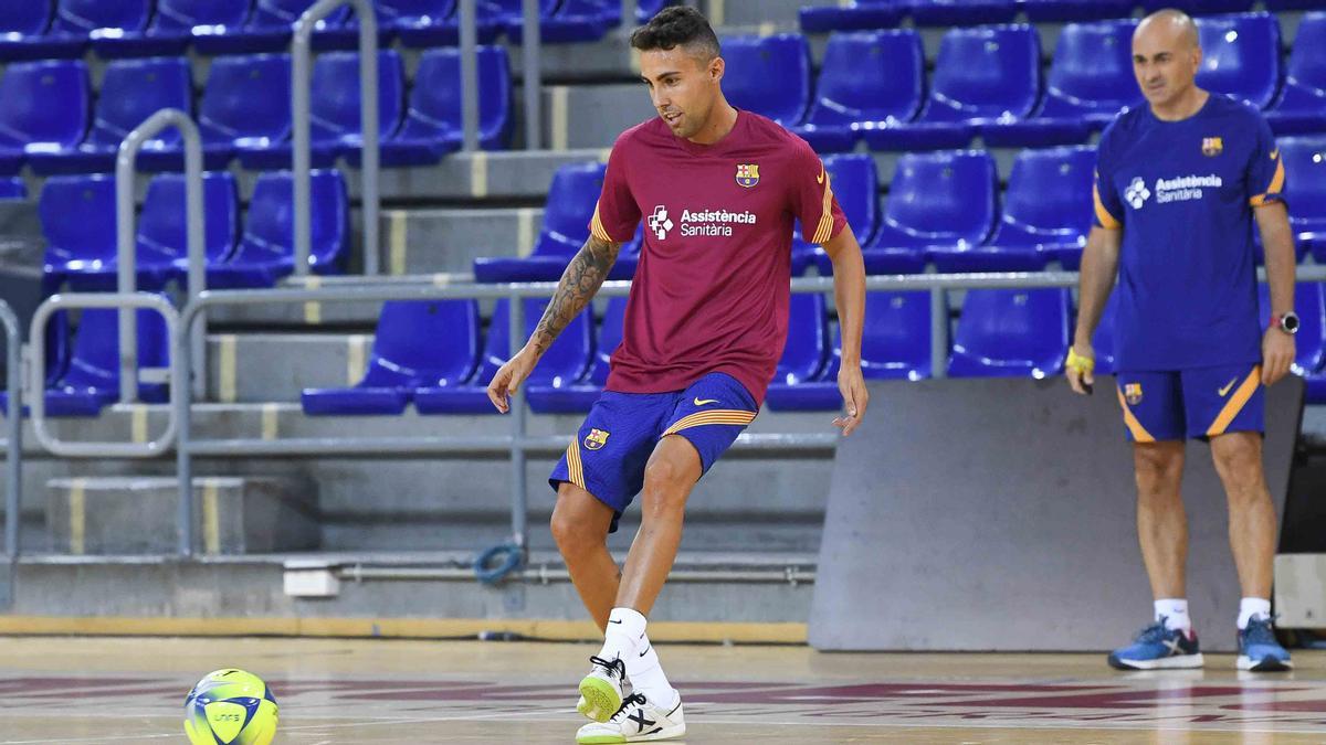 Aicardo reaparecerá este domingo ante Palma Futsal