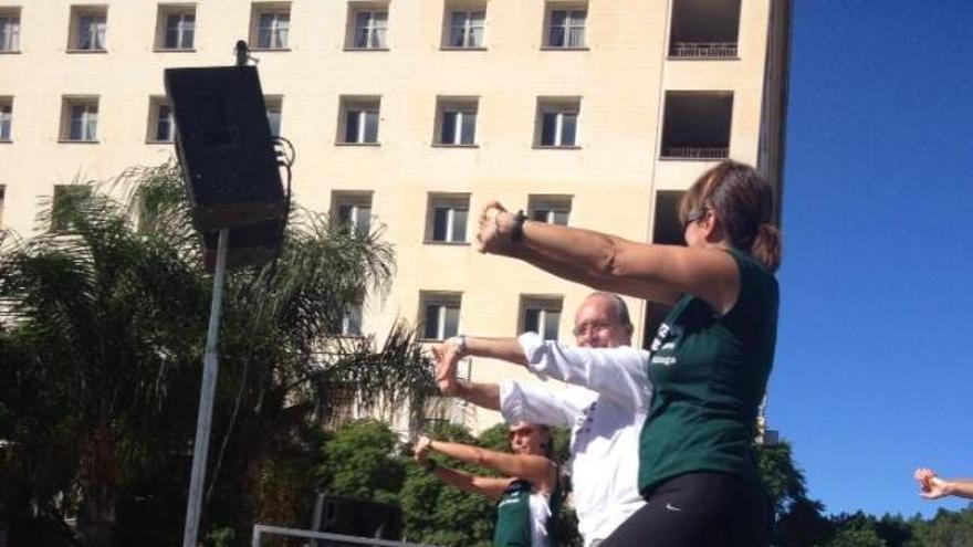 El alcalde también ha participado en las actividades.